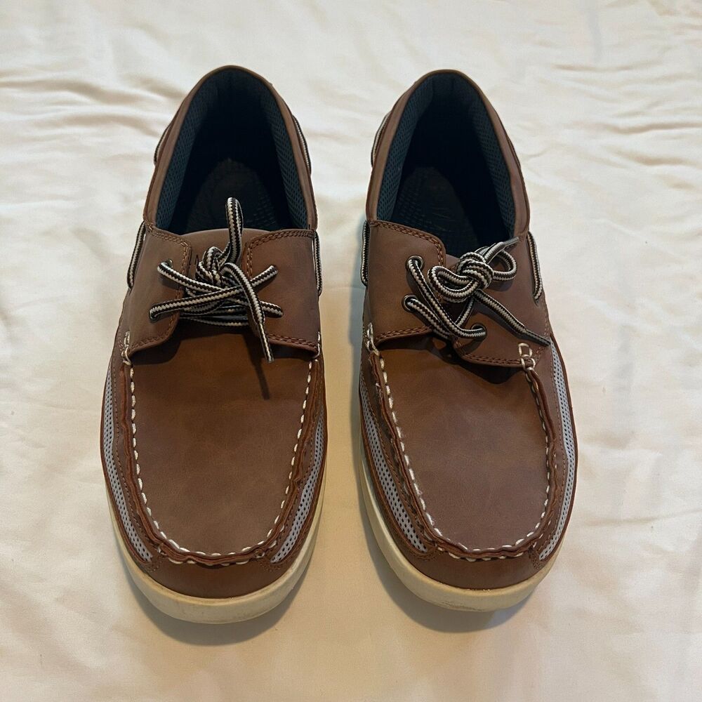 Island surf company brown loafers mens size 11 EUC